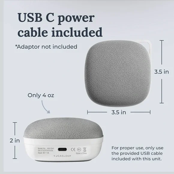 Yogasleep Travelcube Portable Sound Machine - Picture 3 of 8